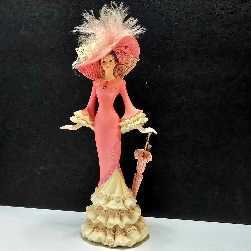 Thomas Kinkade A Vision of Hope Figurine Hamilton Collection Victorian Lady